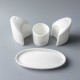 Porcelain Salt Shakers Set